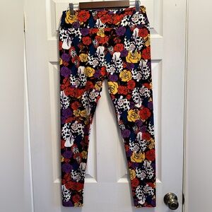LulaRoe 101 Dalmatians, Cruella DeVille Leggings, Tall & Curvy